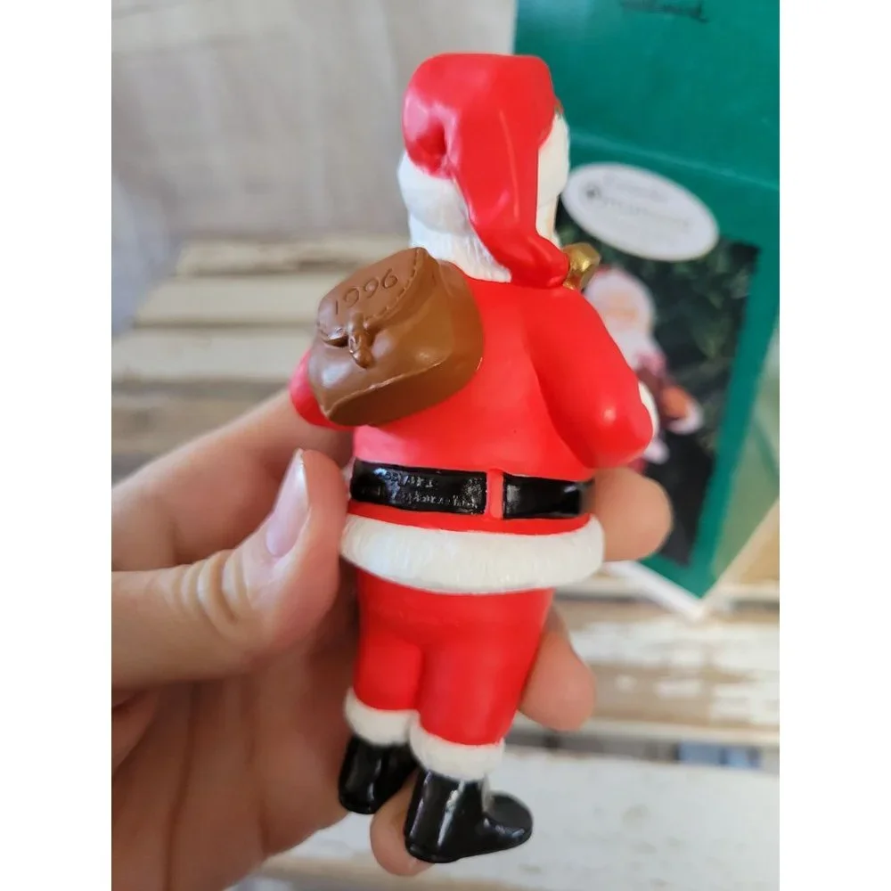 Hallmark Santa‎ 1996 Rudolph ornament Xmas holiday tree